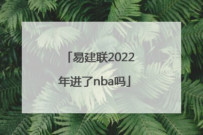 易建联2022年进了nba吗