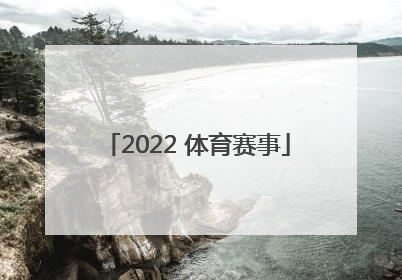 「2022 体育赛事」2022体育赛事中国获奖项目