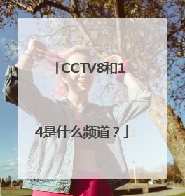 CCTV8和14是什么频道？