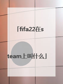 fifa22在steam上叫什么