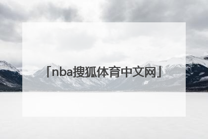「nba搜狐体育中文网」搜狐体育nba新闻